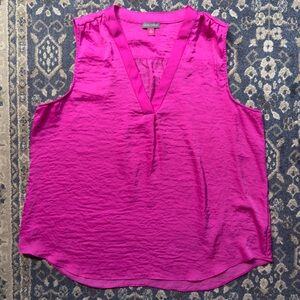 Chic Versatile Vince Camuto Sleeveless Top Contemporary Summer Women’s Tall XL